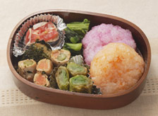 色とりどりの行楽弁当