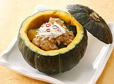 麻婆カボチャ