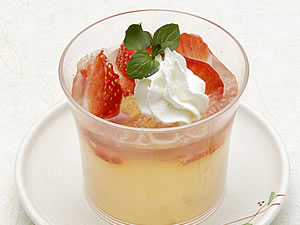 ハニーストロベリーゼリー