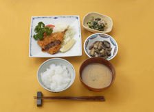 アジフライ定食