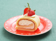 ふんわりロールケーキ
