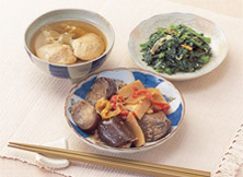 茄子味噌炒めセット