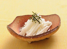 長芋の甘酢かけ