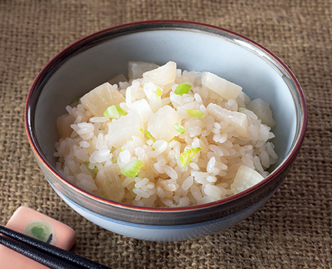 大根ごはん