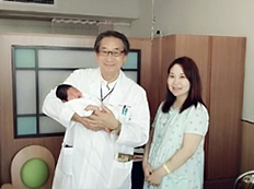 赤ちゃんが産まれたときは、相川先生も祝福してくださいました